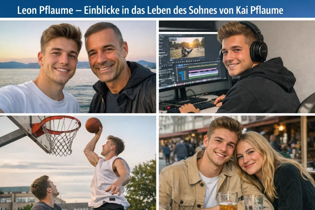 Leon Pflaume – Einblicke in das Leben des Sohnes von Kai Pflaume leon pflaume