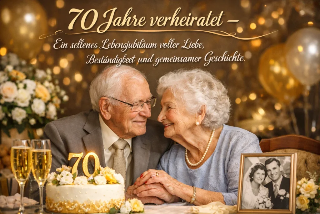 70 jahre verheiratet